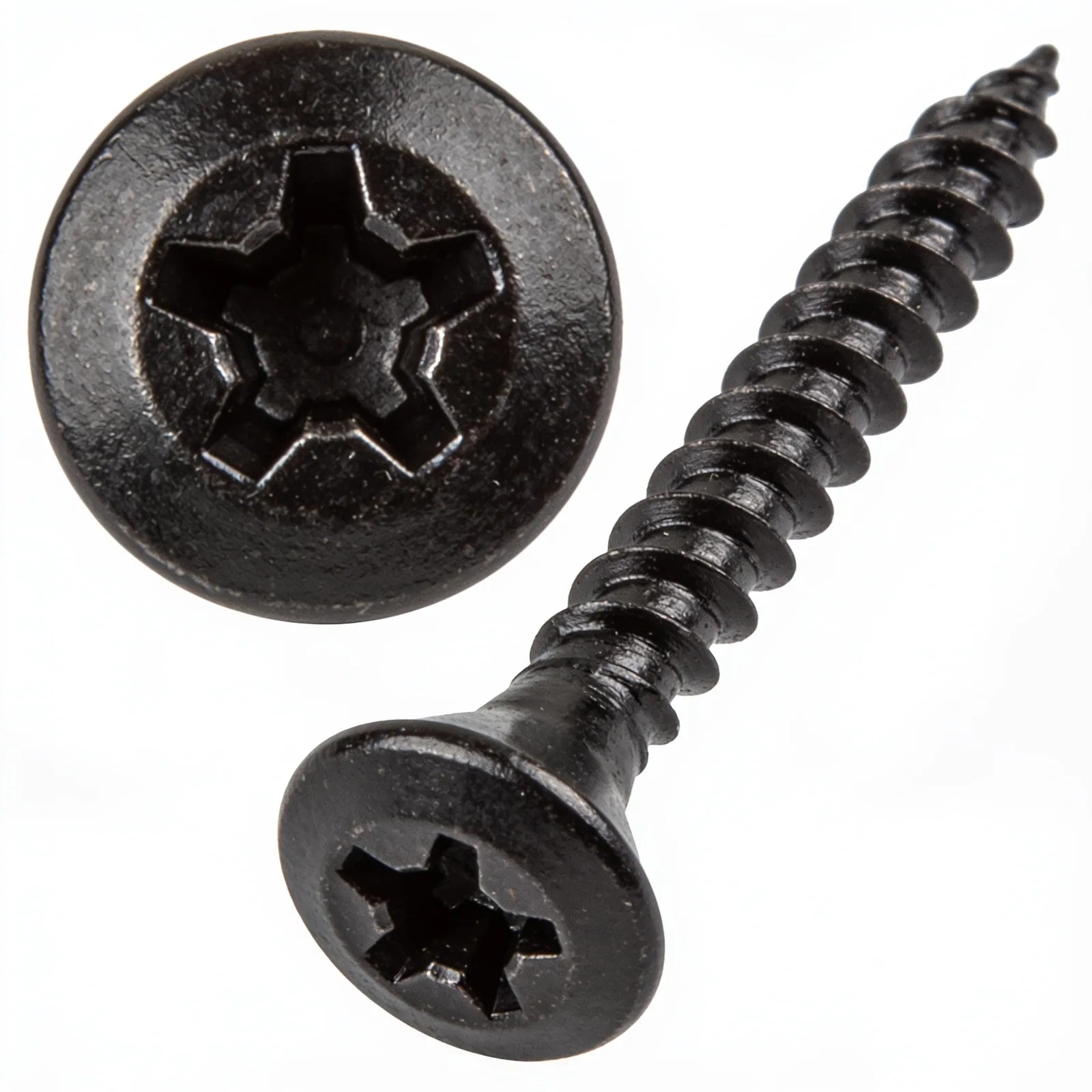 Bracken Structural Screw 8 × 140 — Hardened carbon, black phosphate, TX40 — box of 25
