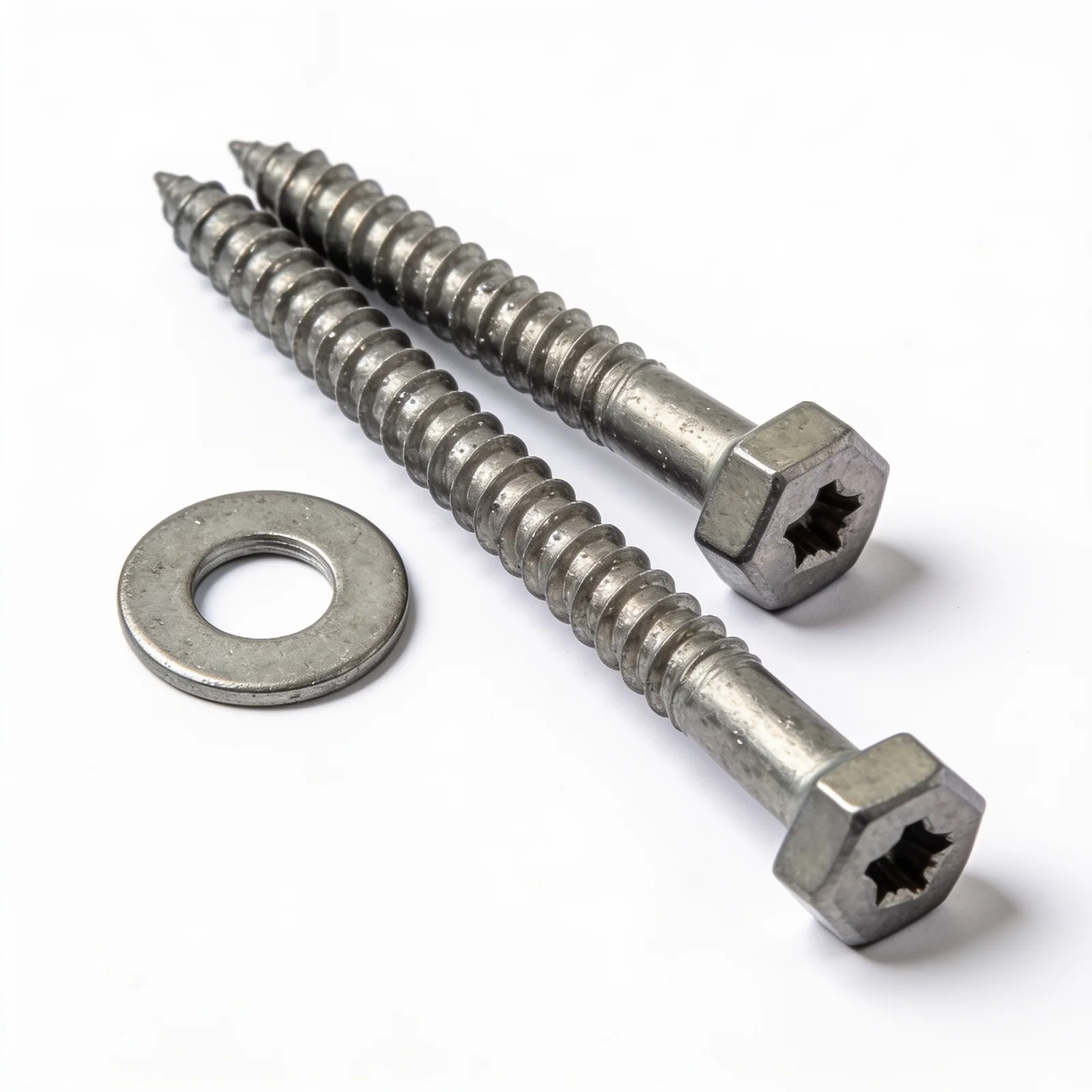 Thorn Coach Screw 10 × 100 — Hot-dip galvanised, 17 mm hex head — box of 25